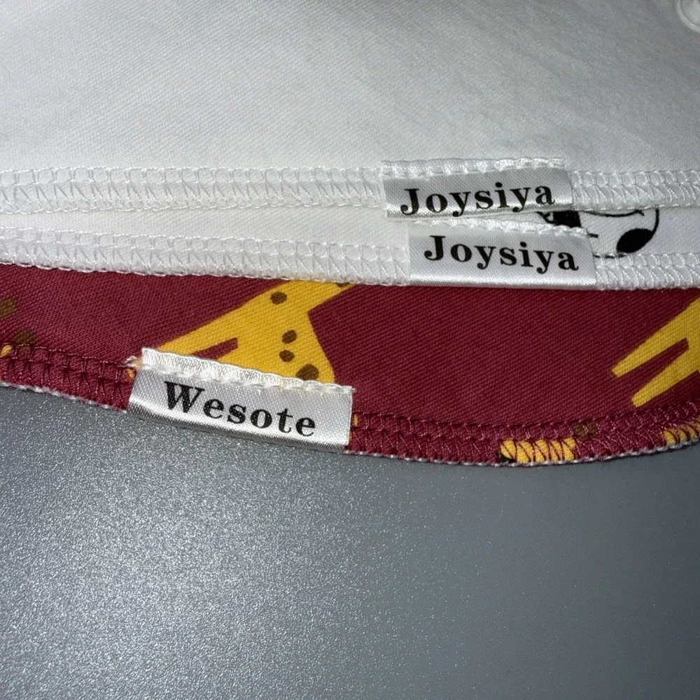 7- Wesote‎ Triangle Cotton Baby Bibs Teething